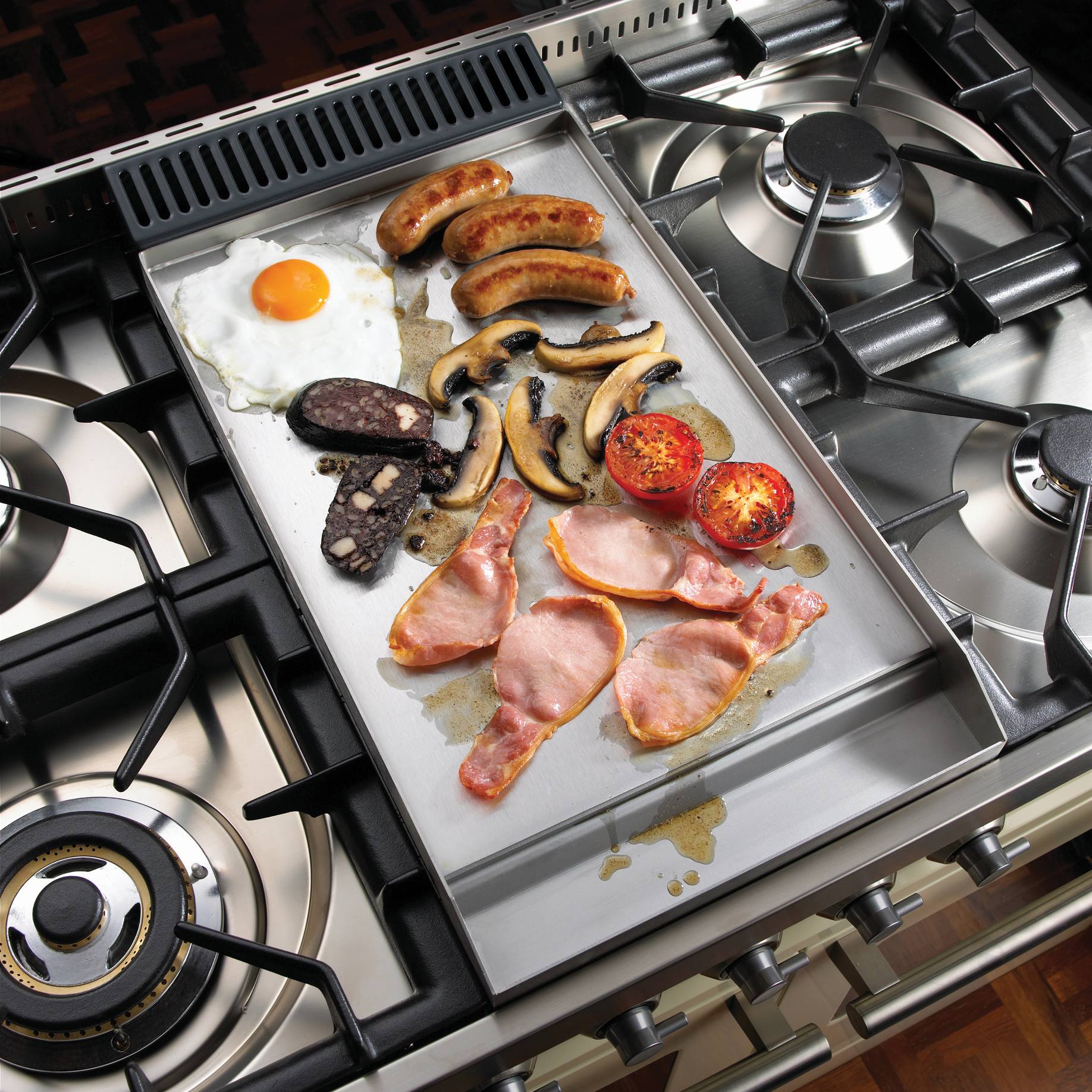 Griddle Top Cooking